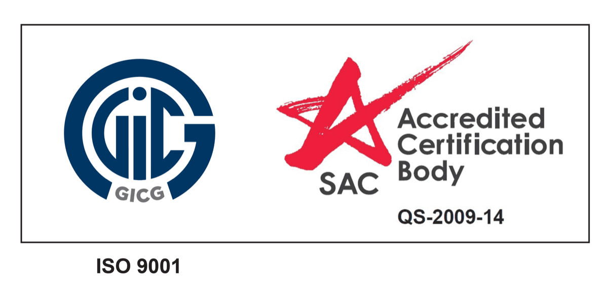 ISO 9001 certified