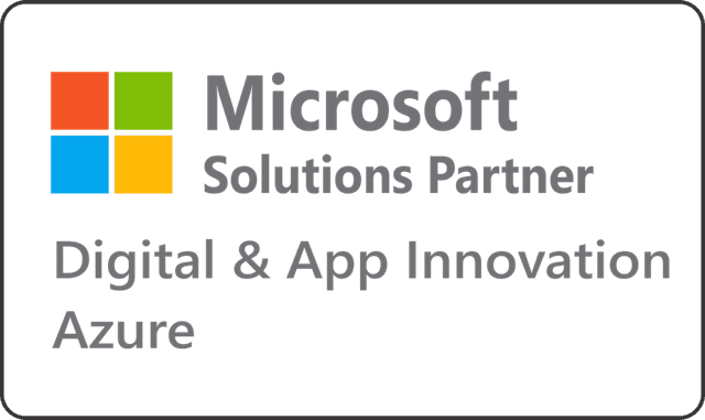 Microsoft Solutions Partner badge — Digital & App Innovation (Azure)